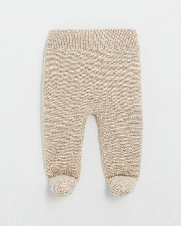 Ensemble en laine mérinos Coloris Beige  Natalys