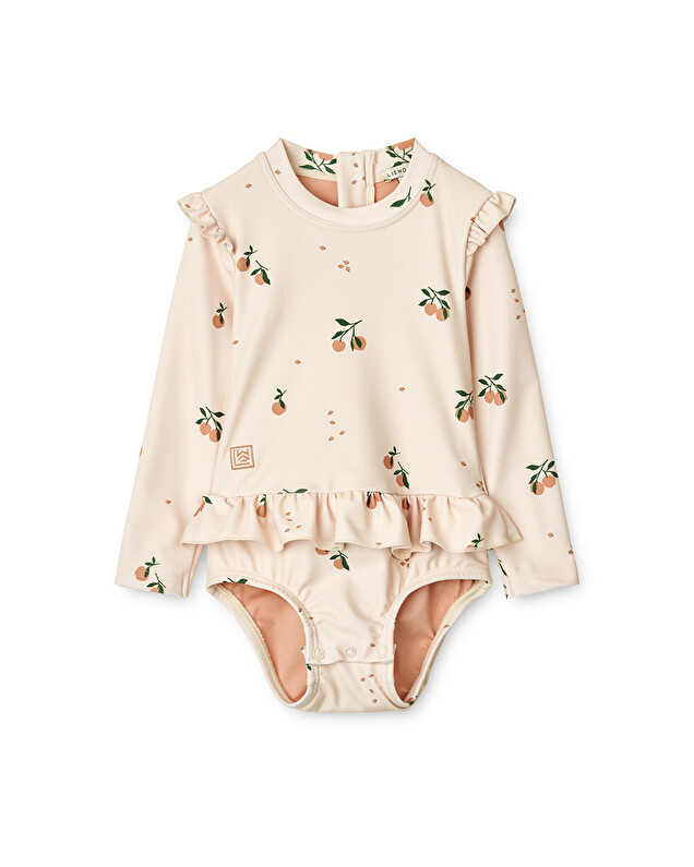 Combinaison de bain Sille Pêches Liewood
