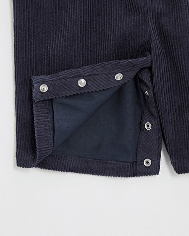 Combinaison en velours Coloris bleu nocturne  Natalys