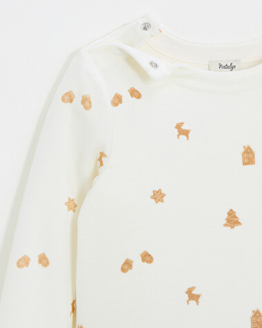 Pyjama deux pi&egrave;ces enfant Imprim&eacute; biscuits  Natalys