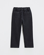 Pantalon en denim Coloris gris anthracite Natalys