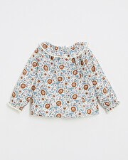Blouse en imprimé Imprimé fleurs folk Natalys