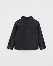 Chemise en denim Coloris gris anthracite Natalys