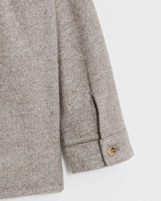 Chemise en flanelle Coloris beige Natalys