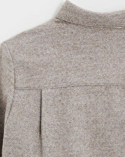 Chemise en flanelle Coloris beige Natalys