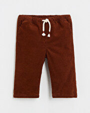 Pantalon en velours côtelé Coloris brique Natalys
