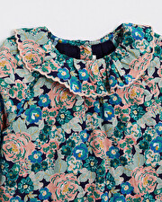 Blouse en popeline imprimé Imprimé grosses fleurs Natalys