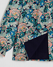 Blouse en popeline imprimé Imprimé grosses fleurs Natalys