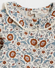 Pyjama une pièce en imprimé Imprimé fleurs folk Natalys