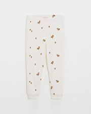Pyjama en côtes enfant Imprimé automne Natalys