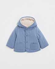 Manteau réversible déperlant Coloris bleu nocturne Natalys