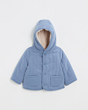 Manteau réversible déperlant Coloris bleu nocturne Natalys
