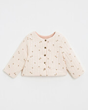 Veste réversible imprimé Imprimé semi-fleurs Natalys