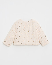 Veste réversible imprimé Imprimé semi-fleurs Natalys