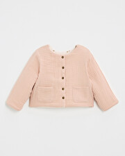 Veste réversible imprimé Imprimé semi-fleurs Natalys