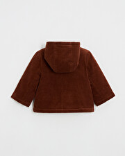 Manteau en velours côtelé Coloris brique Natalys
