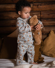 Pyjama deux pièces enfant Imprimé fleurs folk Natalys