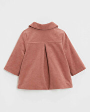 Manteau en velours côtelé Colors rose bégonia Natalys