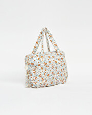 Sac &agrave; langer Imprim&eacute; fleurs folk  Natalys