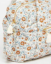Sac &agrave; langer Imprim&eacute; fleurs folk  Natalys
