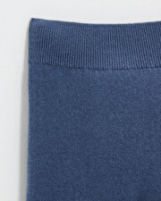 Ensemble brodé en laine mérinos Coloris Bleu Natalys