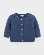 Gilet en laine mérinos Coloris Bleu Natalys