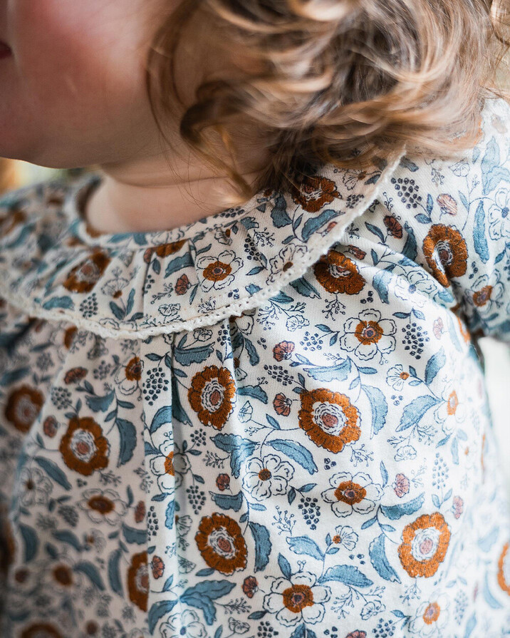 Blouse en imprimé Imprimé fleurs folk Natalys