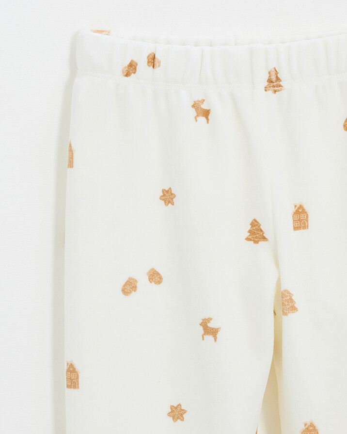 Pyjama deux pièces enfant Imprimé biscuits Natalys