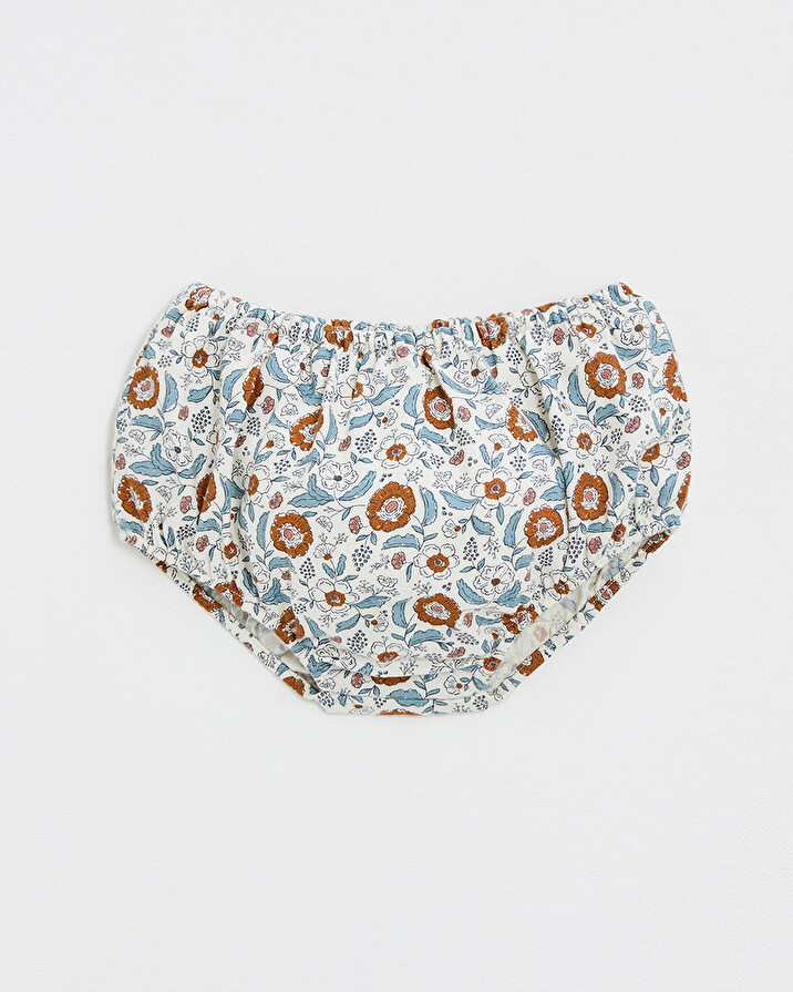 Robe manches longues imprimé Imprimé fleurs folk Natalys