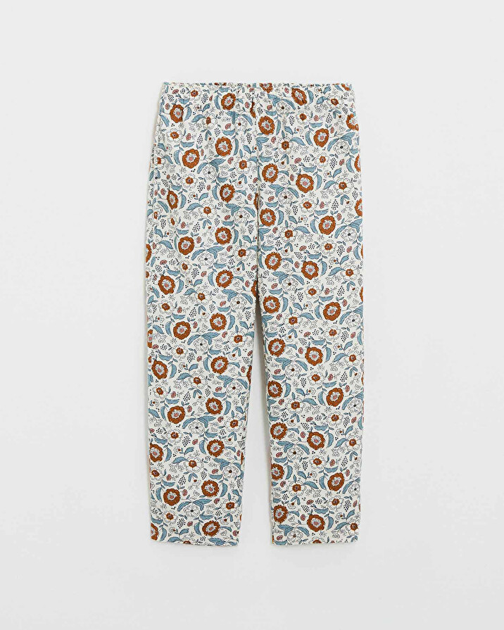 Pyjama deux pièces enfant Imprimé fleurs folk Natalys