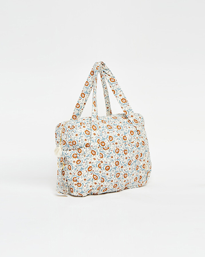 Sac &agrave; langer Imprim&eacute; fleurs folk  Natalys