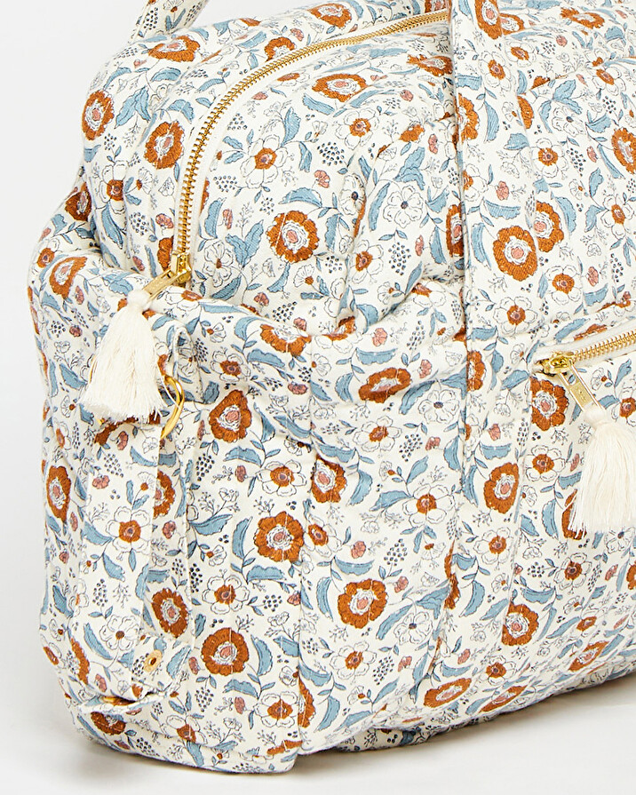 Sac &agrave; langer Imprim&eacute; fleurs folk  Natalys
