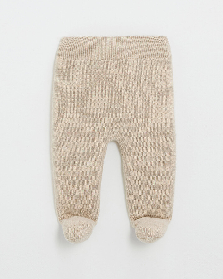 Ensemble en laine mérinos Coloris Beige Natalys
