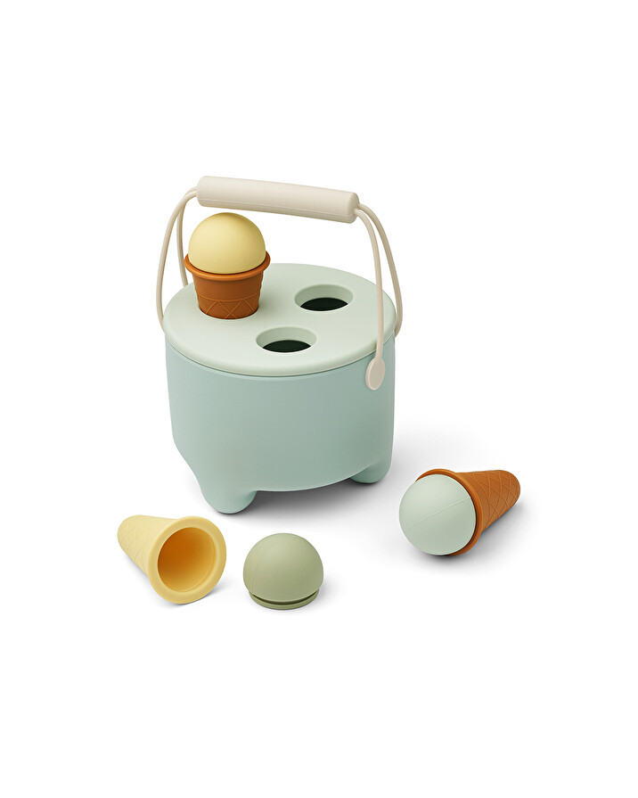 Jouet à encastrer Fleur ice cream Coloris bleu Liewood