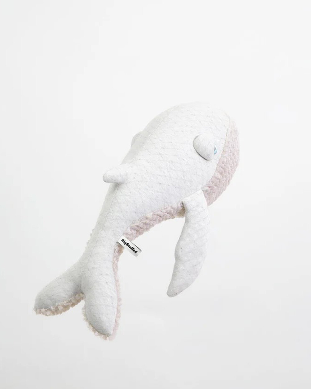 Peluche baleine 56 cm Coloris albino Bigstuffed
