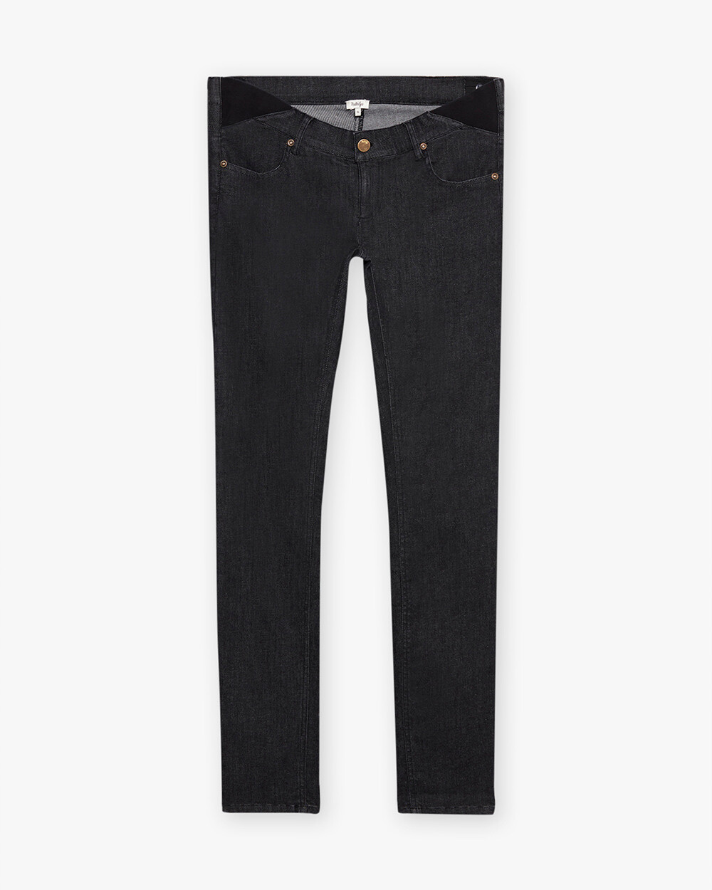 Jean slim de grossesse taille basse Coloris noir Natalys