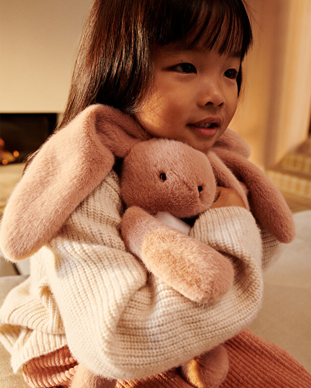 Peluche lapin Berto Coloris rose  Liewood