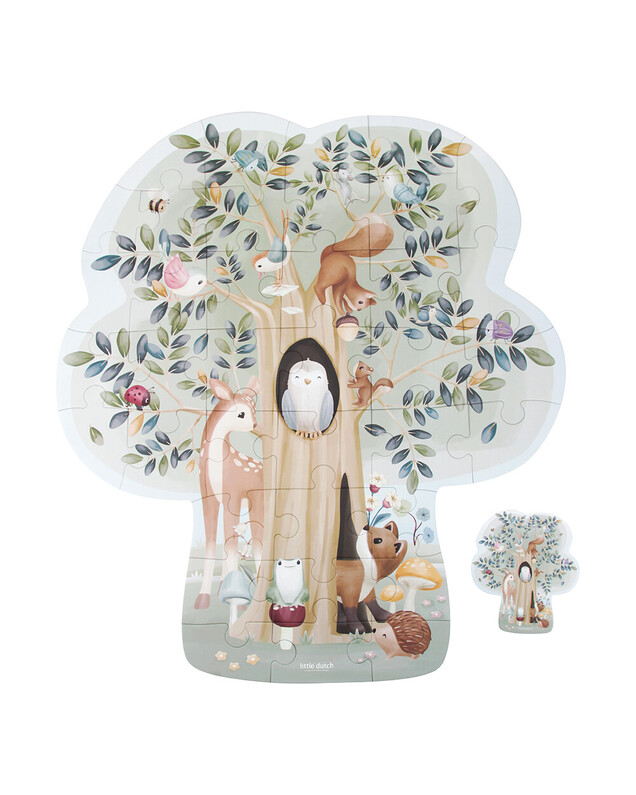 Puzzle de sol Forest Friends  Little Dutch
