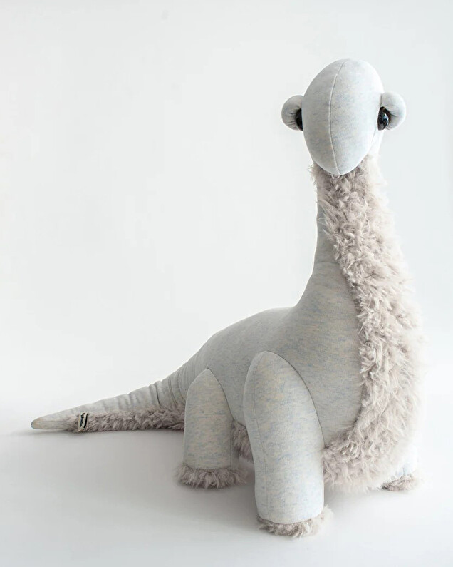 Peluche dinosaure 60 cm Coloris glace  Bigstuffed