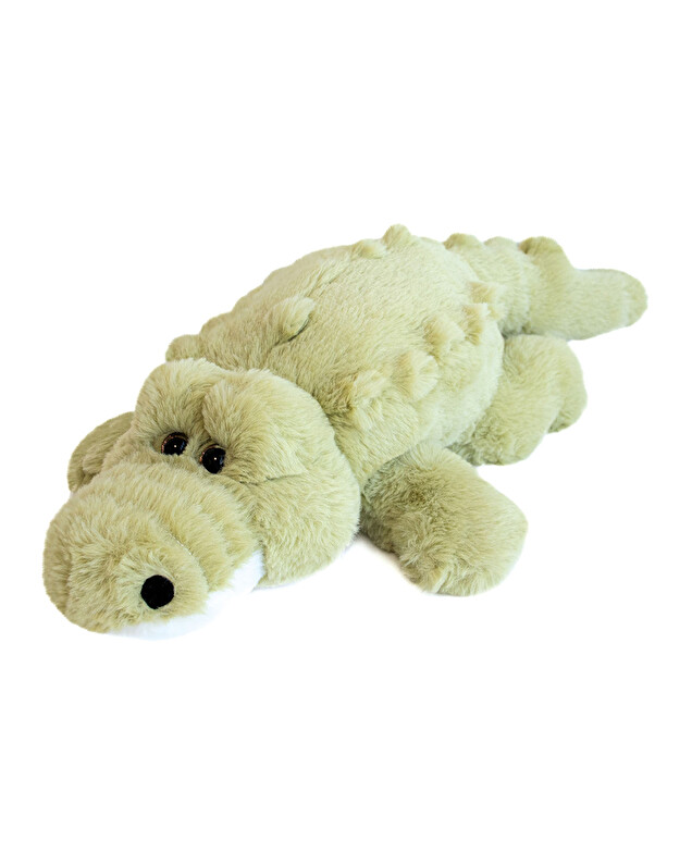 Peluche crocodile 60 cm Coloris vert  Histoire d'Ours