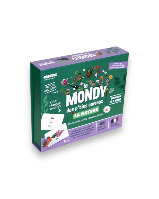Mondy des Curieux La nature  Observe édition