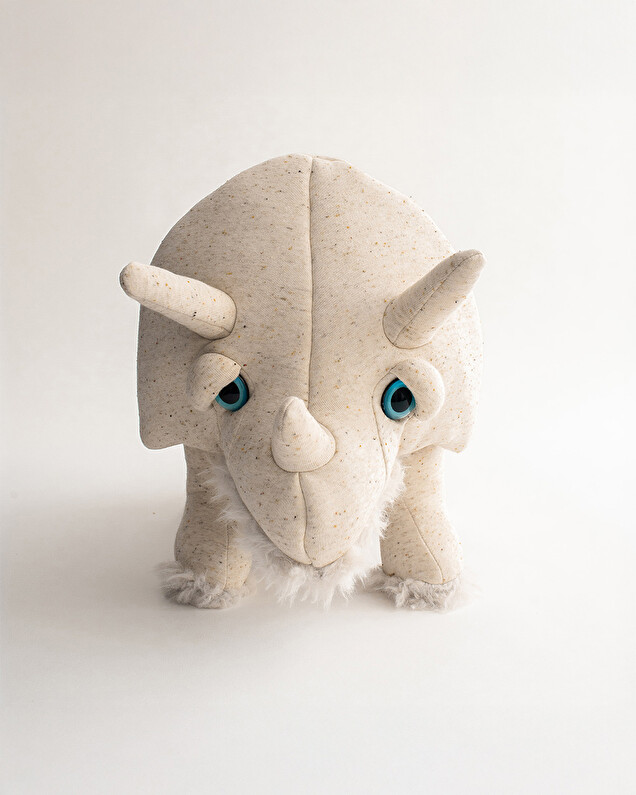 Peluche Trino 64 cm Coloris ivoire  Bigstuffed