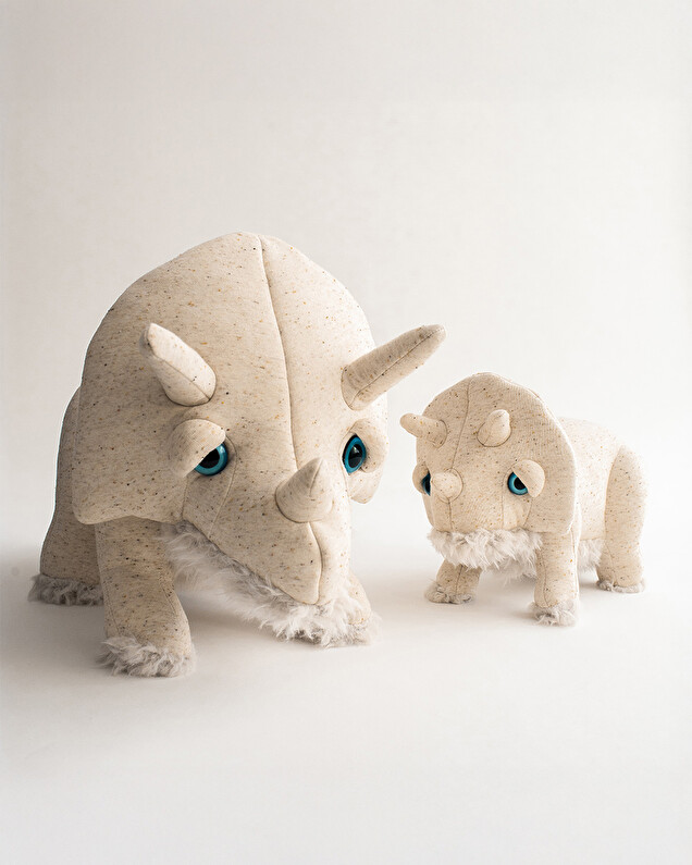 Peluche Trino 64 cm Coloris ivoire  Bigstuffed