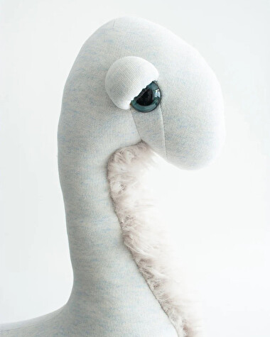 Peluche dinosaure 60 cm Coloris glace  Bigstuffed