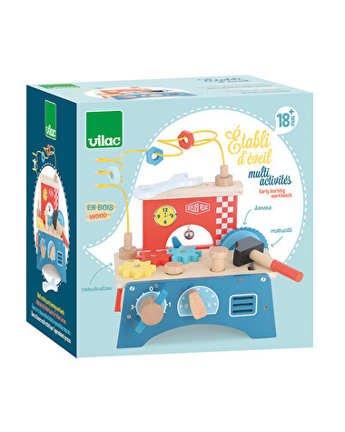 Etabli d'&eacute;veil multi-activit&eacute;s En bois  Vilac