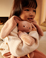 Peluche lapin Berto Coloris rose Liewood