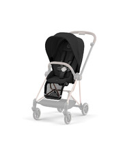Poussette Mios évolutive avec châssis rosegold Coloris deep black Cybex