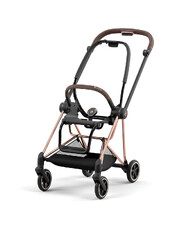 Poussette Mios nacelle avec châssis rosegold Coloris deep black Cybex