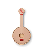 Banjo en bois Chas Coloris rose Liewood