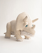 Peluche Trino 64 cm Coloris ivoire Bigstuffed